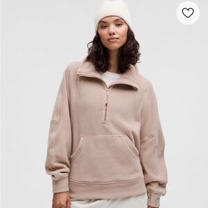 Lululemon scuba half zip- fleece